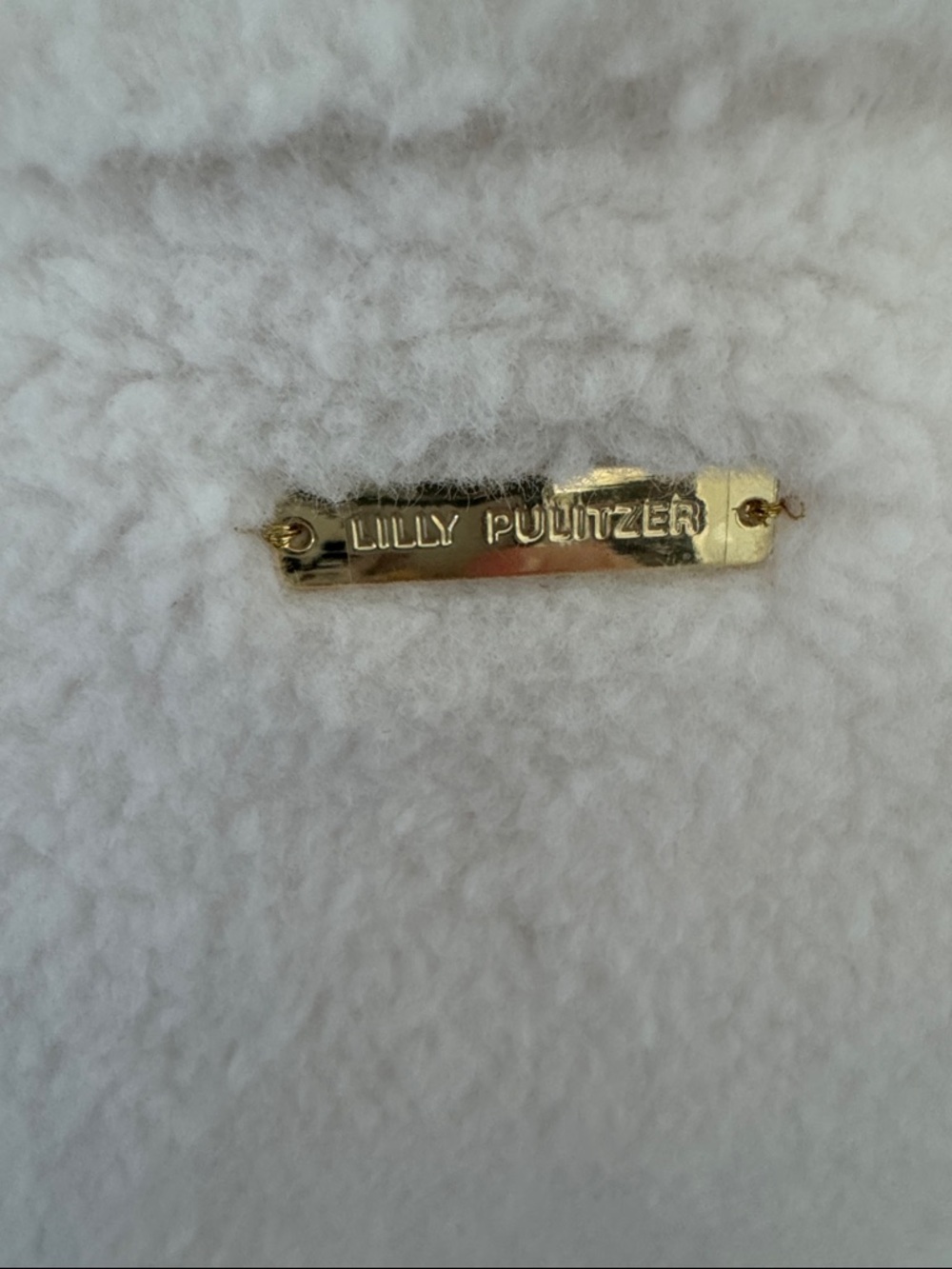 Lilly Pulitzer Graycele Sherpa vest - Picture 3 of 3